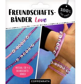 Freundschaftsbänder Love - 100% s.g.