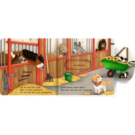 Komm heraus, kl. Maus!: Bist du auf dem Bauernhof?