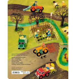 Mein Wimmelbuch: Bei uns im Dorf