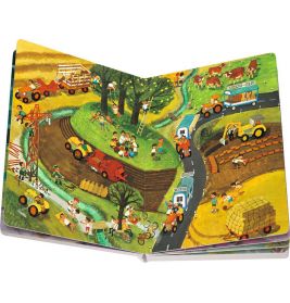 Mein Wimmelbuch: Bei uns im Dorf