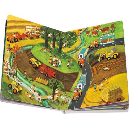 Mein Wimmelbuch: Bei uns im Dorf