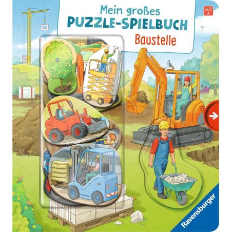 Mein großes Puzzle-Spielbuch: Baustelle Mein großes Puzzle-Spielbuch: Baustelle