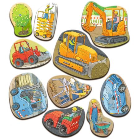 Mein großes Puzzle-Spielbuch: Baustelle Mein großes Puzzle-Spielbuch: Baustelle