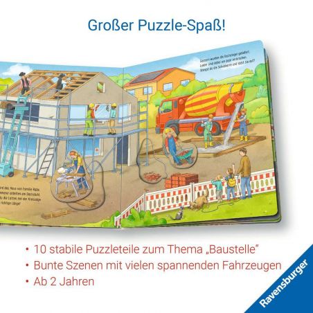 Mein großes Puzzle-Spielbuch: Baustelle Mein großes Puzzle-Spielbuch: Baustelle