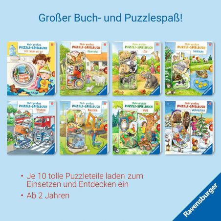 Mein großes Puzzle-Spielbuch: Baustelle Mein großes Puzzle-Spielbuch: Baustelle