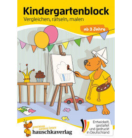 Kindergartenblock ab 3 Jahre - Vergleichen
