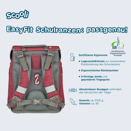 EasyFit Schulranzen Set, 5-teilig Harry Potter