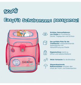 EasyFit Schulranzen Set, 5-teilig Bibi & Tina