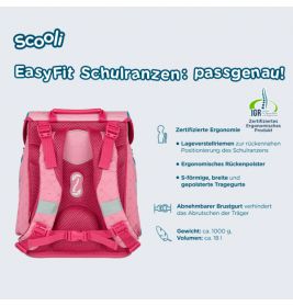 EasyFit Schulranzen Set, 5-teilig Bibi & Tina