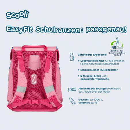 EasyFit Schulranzen Set, 5-teilig Bibi & Tina