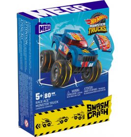 MEGA Hot Wheels Smash-und-Crash Race Ace Monster Truck