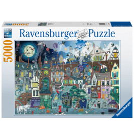 Ravensburger Puzzle 17399 Die fantastische Straße - 5000 Teile Puzzle für Erwachsene und Kinder ab 1