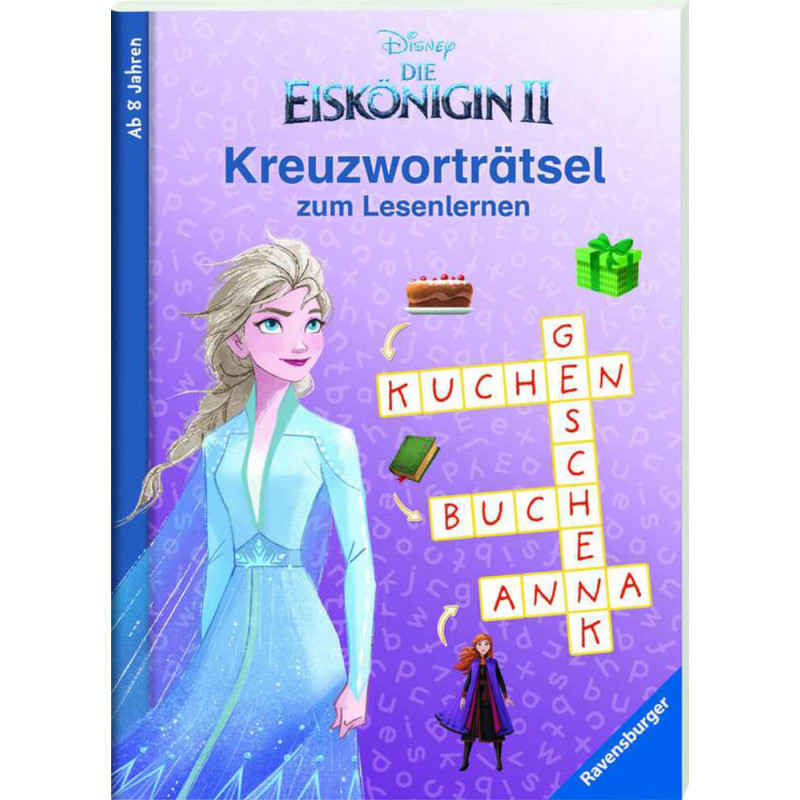 Ravensburger 49160 Disney Die Eiskönigin 2: Kreuzworträtsel