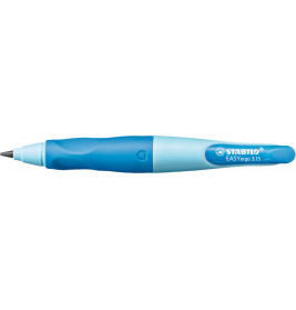 Ergonomischer Druck-Bleistift für Rechtshänder - STABILO EASYergo 3.15 in hellblau/dunkelblau - Einz