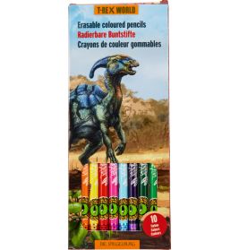 Radierbare Buntstifte - T-Rex World