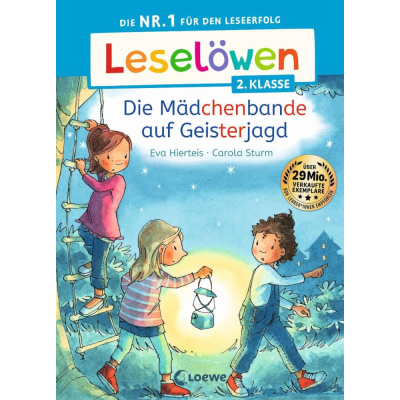 Leselöwen 2. Klasse - Die Mädchenbande auf Geisterjagd