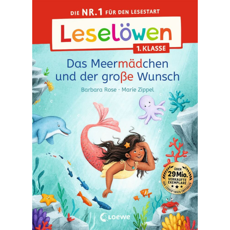 Leselöwen 1. Klasse - Das Meermädchen und der große Wunsch