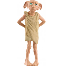 Kleine, elfähnliche Figur mit großen grünen Augen, langen Ohren und beigem, zerlumptem Outfit steht mit Händen am Rücken.