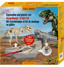 Ausgrabungs- & Gips-Set T-Rex - T-Rex World