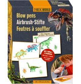 Airbrush-Stifte für Papier - T-Rex World