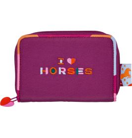 Portmonee - I LOVE HORSES (fuchs)