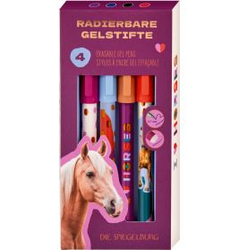 Radierbare Gelstifte - I LOVE Horses