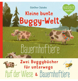 Kleine bunte Buggy-Welt - Auf der Wiese & Bauernhoftiere