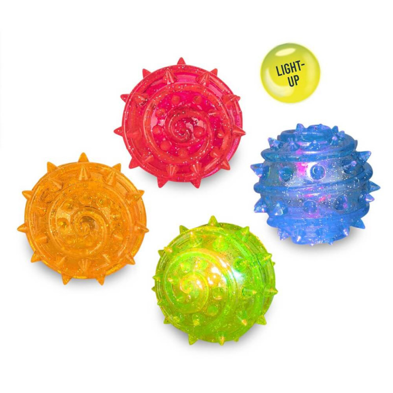 SPACE PLANET-FLUMMI LIGHT-UP  6,2CM,  4-FACH SORTIERT