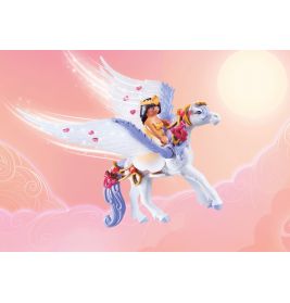 Himmlischer Pegasus mit Regen