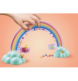 Himmlischer Pegasus mit Regen