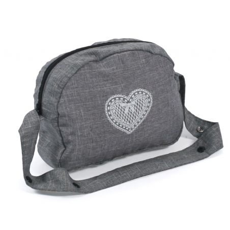 Wickeltasche jeans grey