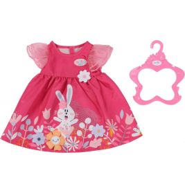 Zapf BABY born Kleid Blümchen 43cm