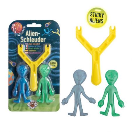 SPACE ALIEN-SCHLEUDER 3-TEILIG