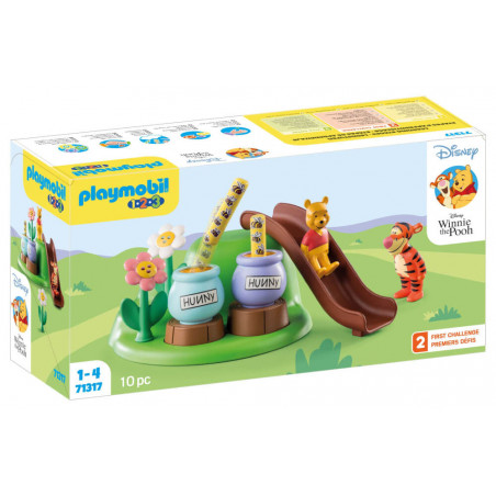 PLAYMOBIL 71317 1.2.3 & Disney: Winnies & Tiggers Bienengarten