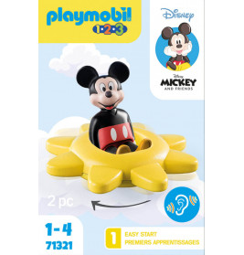 PLAYMOBIL 71321 1.2.3 & Disney: Mickys Drehsonne mit Rasselfunktion