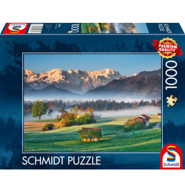 Puzzle Garmisch-Partenkirchen, Murnauer Moos 1000Teile