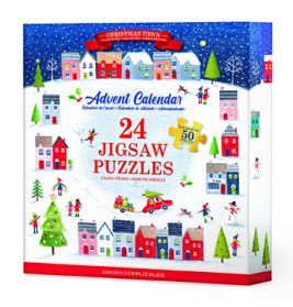 Puzzle Advent Christmas Town