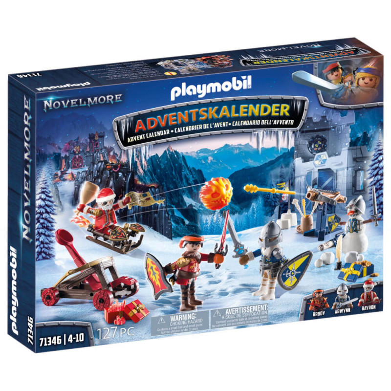 PLAYMOBIL 71346 Adventskalender Novelmore - Kampf im Schnee