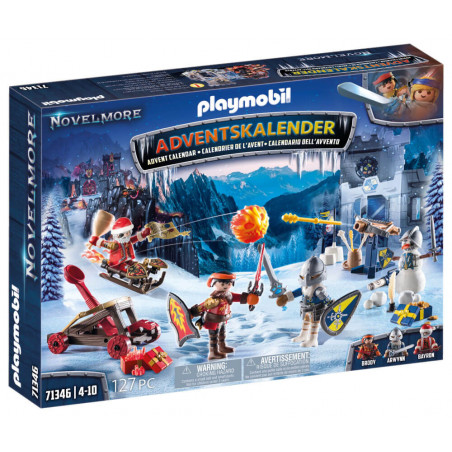 PLAYMOBIL 71346 Adventskalender Novelmore - Kampf im Schnee