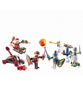 PLAYMOBIL 71346 Adventskalender Novelmore - Kampf im Schnee