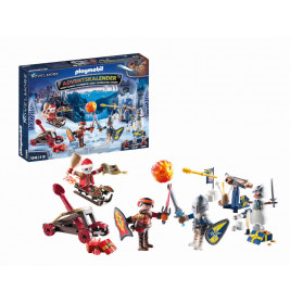 PLAYMOBIL 71346 Adventskalender Novelmore - Kampf im Schnee