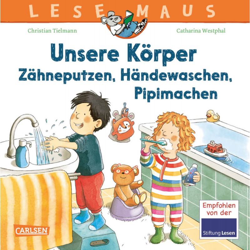 LESEMAUS 169 - Unsere Körper – Zähneputzen, Händewaschen, Pipimachen