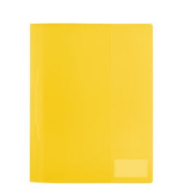 Heftschoner A5 gelb transparent