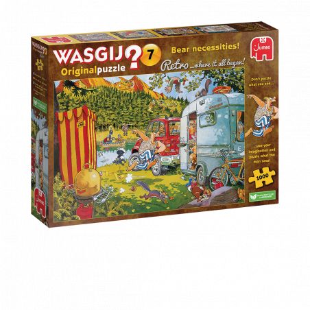 Puzzle Wasgij Retro Original 7 - Zauberhafte Natur 1000 Teile