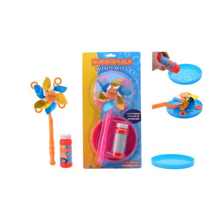 Aqua Fun Seifenblasenmühle, 3fach sortiert