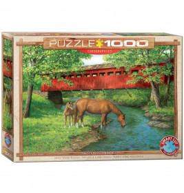 EuroGraphics Puzzle Sweet Water Brücke by Persis Clayton Weirs 1000 Teile
