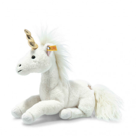 Steiff Unica Schlenker Einhorn 27 weiss