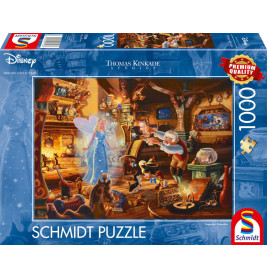 Puzzle Thomas Kinkade Disney, Geppetto's Pinocchio 1000Teile