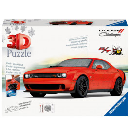 Ravensburger 3D Puzzle 11284 - Dodge Challenger R/T Scat Pack Widebody - Die Ikone unter den Muscle