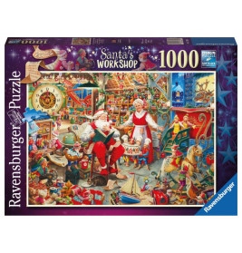 Ravensburger Puzzle 17300 - Santa's Workshop - 1000 Teile Puzzle für Erwachsene und Kinder ab 14 Jah